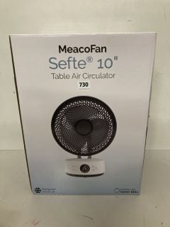 MEACOFAN SEFTE 10" TABLE AIR CIRCULATOR