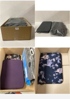 BOX OF ITEMS TO INCLUDE LAPTOP BAGS