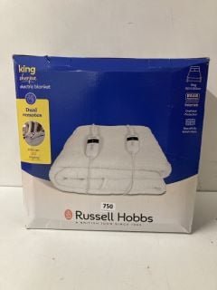 RUSSELL HOBBS KING SHERPA ELECTRIC BLANKET