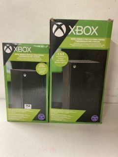 2 X XBOX SERIES X REPLICA MINI FRIDGES