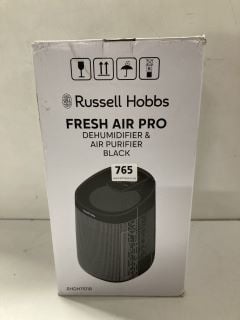 RUSSELL HOBBS FRESH AIR PRO DEHUMIDIFIER & AIR PURIFIER BLACK