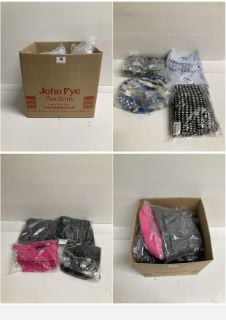 BOX OF PREMIUM CLOTHING ITEMS IN VARIOUS SIZES & DESIGNS