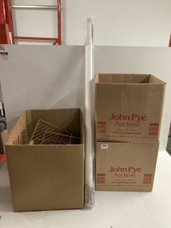 QTY OF JOHN LEWIS & PARTNERS ITEMS TO INCLUDE PASSING BRACKET(CAGE NUMBER 711147)