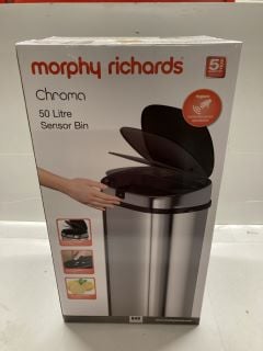 MORPHY RICHARDS CHROMA 50 LITRE SENSOR BIN