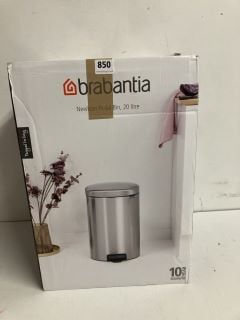 BRABANTIA NEW ICON PEDAL BIN 20L