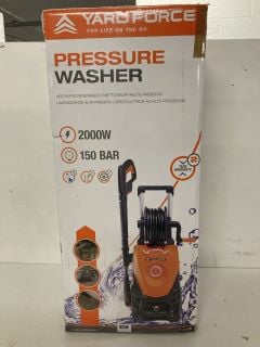 YARDFORCE 2000W PRESSURE WASHER