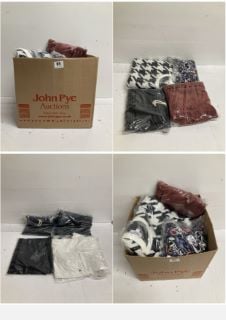 BOX OF PREMIUM CLOTHING ITEMS IN VARIOUS SIZES & DESIGNS