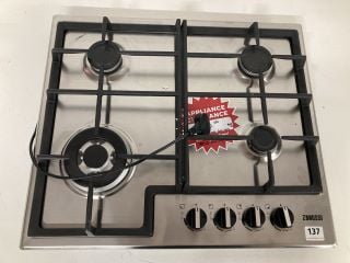 ZANUSSI GAS HOB MODEL ZGNN645X RRP £198