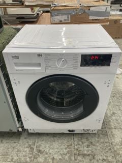 BEKO 8KG INTEGRATED WASHING MACHINE MODEL WTIK84121 RRP £329 (EX-DISPLAY)