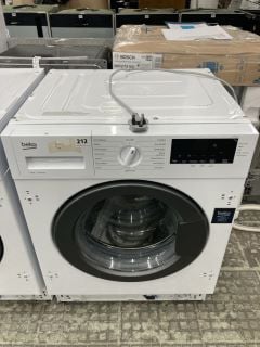 BEKO INTEGRATED WASHING MACHINE MODEL WTIK84121 RRP £399 (EX DISPLAY)