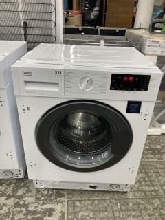 BEKO INTEGRATED WASHING MACHINE MODEL WTIK84121 RRP £399 (EX DISPLAY)