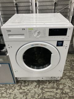 BEKO INTEGRATED WASHER DRYER MODEL WDIK854451 RRP £529 (EX DISPLAY)