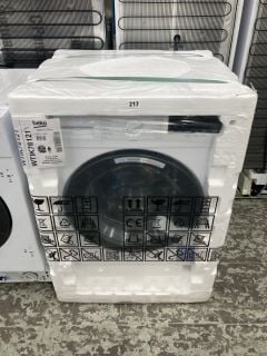 BEKO INTEGRATED WASHING MACHINE MODEL WTIK76121 RRP £299 (EX DISPLAY)