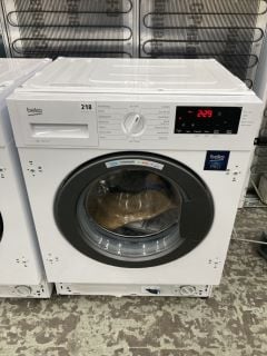 BEKO INTEGRATED WASHING MACHINE MODEL WTIK76121 RRP £299 (EX DISPLAY)