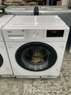 BEKO INTEGRATED WASHING MACHINE MODEL WTIK76121 RRP £299 (EX DISPLAY)