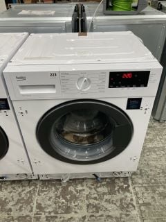 BEKO INTEGRATED WASHING MACHINE MODEL WTIK76121 RRP £299 (EX DISPLAY)