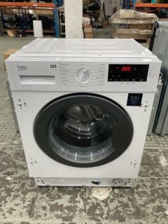 BEKO INTEGRATED WASHING MACHINE MODEL WTIK76121 RRP £299 (EX DISPLAY)