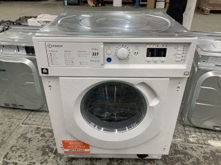 INDESIT INTEGRATED WASHER DRYER MODEL BIWDIL75125 RRP £479 (EX-DISPLAY)