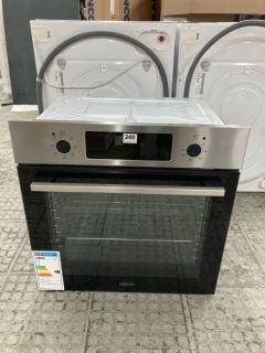 ZANUSSI SINGLE ELECTRIC OVEN MODEL ZOHCX3X2 RRP £359 (EX-DISPLAY)