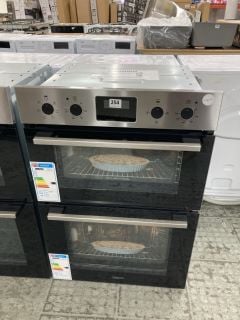 ZANUSSI DOUBLE ELECTRIC OVEN MODEL ZKHNL3X1 RRP £509 (EX-DISPLAY)