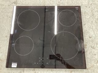 NEFF COOKTOP MODEL T16NBE1L RRP £269 (EX-DISPLAY)