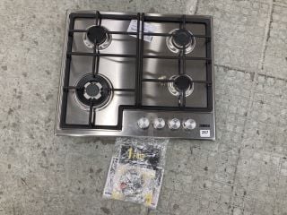 ZANUSSI FOUR RING GAS HOB MODEL ZGM66424XX RRP £249 (EX-DISPLAY)