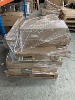 PALLET OF HOMEWARES TO INCLUDE FLAT PACKED FURNITURE