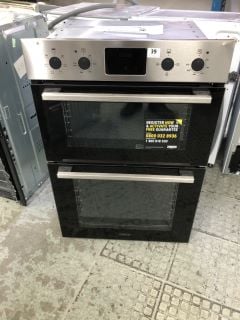 ZANUSSI DOUBLE ELECTRIC OVEN MODEL ZKHNL3X1 RRP £629