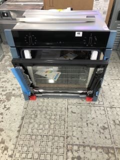 NEFF SINGLE ELECTRIC OVEN MODEL B3ACE4HN0B RRP £689 (SMASHED GLASS)