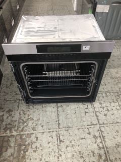 AEG SINGLE ELECTRIC OVEN MODEL BPK744L21M RRP £699 (MISSING DOOR)