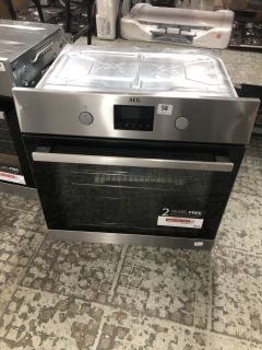 AEG SINGLE ELECTRIC OVEN MODEL BPS335061M RRP £649