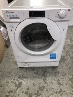 CANDY INTEGRATED 9KG WASHING MACHINE MODEL CBW49D1W4-8Q RRP £449