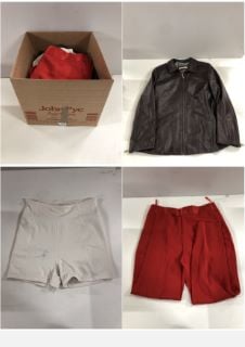 BOX OF MEN'S AND WOMEN'S UNSEALED CLOTHING