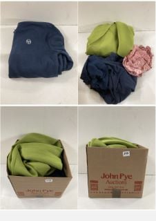 BOX OF MEN'S AND WOMEN'S UNSEALED CLOTHING