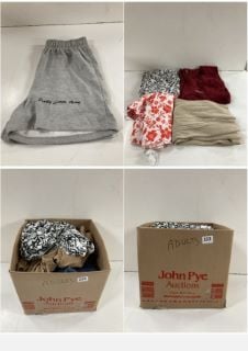 BOX OF MEN'S AND WOMEN'S UNSEALED CLOTHING