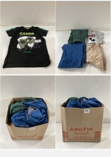 BOX OF MEN'S AND WOMEN'S UNSEALED CLOTHING