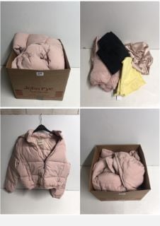 BOX OF MEN'S AND WOMEN'S UNSEALED CLOTHING