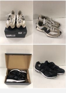 TWO PAIRS OF TRAINERS TO INCLUDE NEW BALANCE SIZE 9