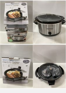 ELECTRIC COOKER AND A SLOW COOKER