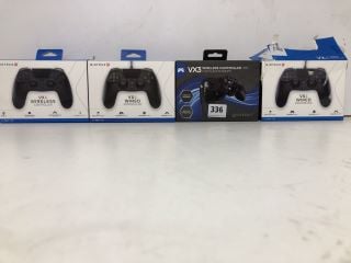 4 X GIOTECK GAME CONTROLLERS