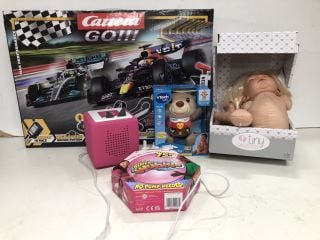 TOYS AND GAMES TO INCLUDE A CARRERA GO RACING SET