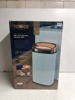 TOWER 58 LITRE SENSOR BIN