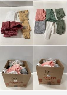 A BOX OF KIDS UNSEALED CLOTHING