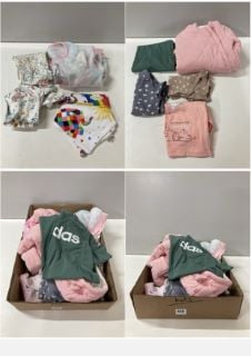 A BOX OF KIDS UNSEALED CLOTHING