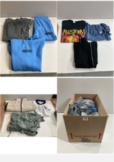 BOX OF MEN'S AND WOMEN'S UNSEALED CLOTHING