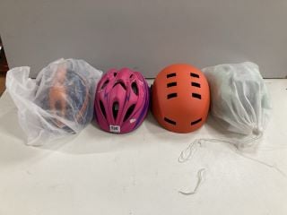 4 X CYCLE HELMETS