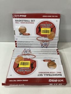 2 X BASKETBALL SETS