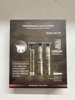 PROFESSIONAL HAIR CLIPPER WITH ADJUSTABLE BLADE