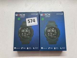 2 X SWEATPROOF SPORTS GEAR SMART WATCHES