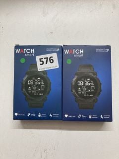 2 X SWEATPROOF SPORTS GEAR SMART WATCHES